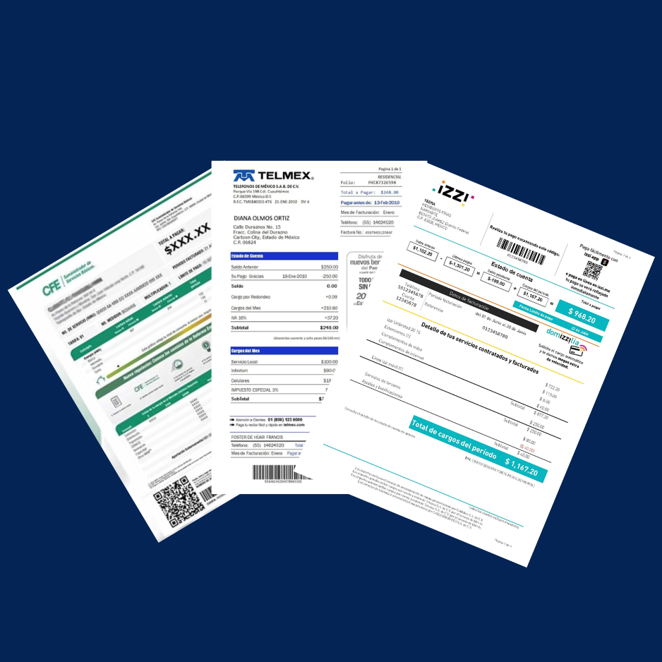 Comprobante de Domicilio